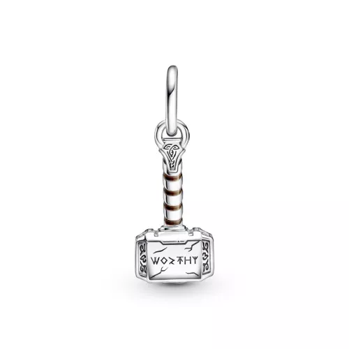 Charm Pandora plata Marvel Thors martell esmalt marro - 790483C01