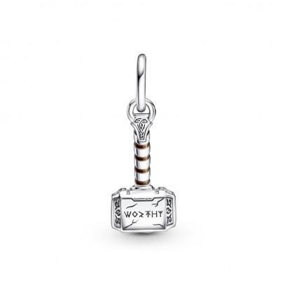 Charm Pandora plata Marvel Thors martell esmalt marro - 790483C01