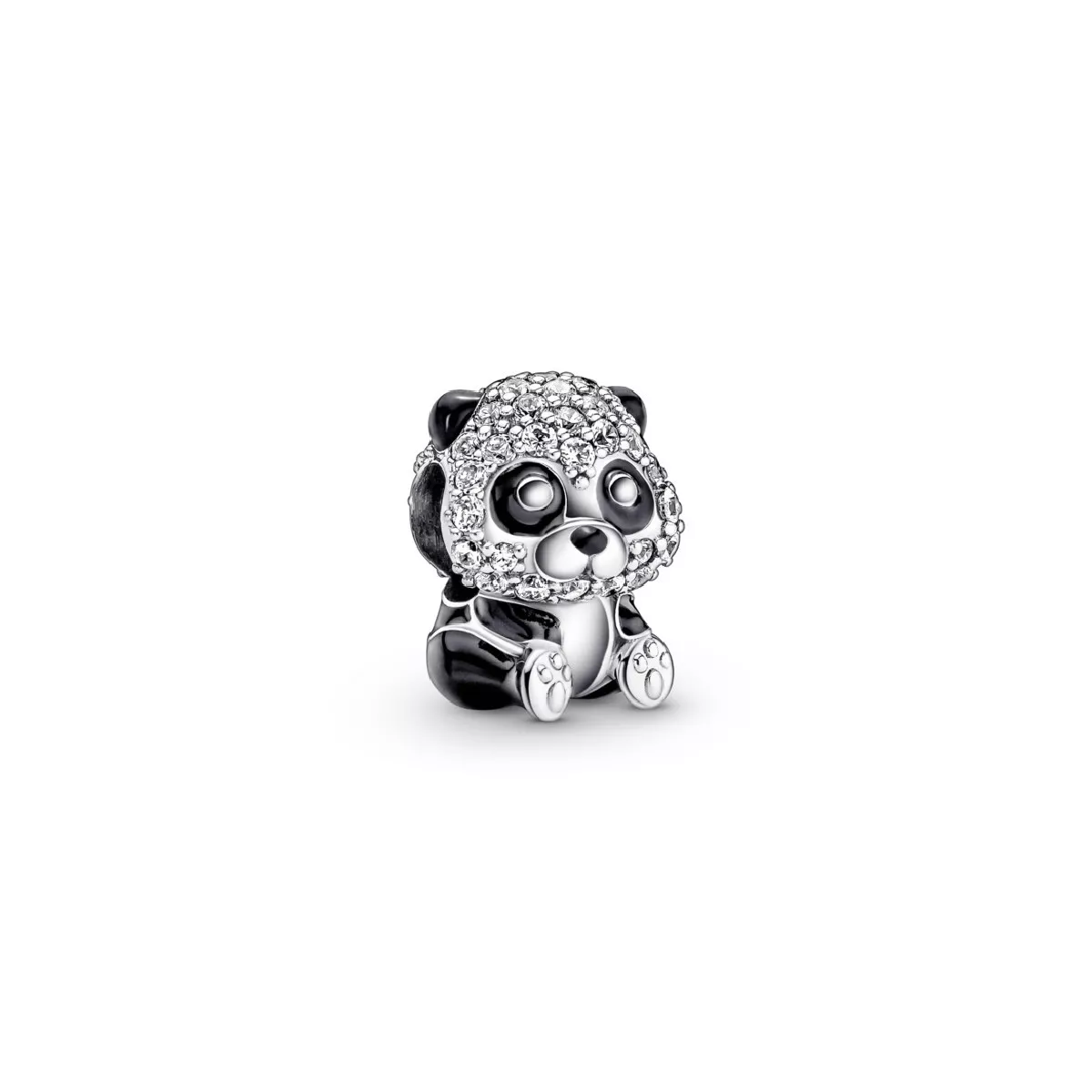 Charm Pandora plata Panda zircon - 790771C01