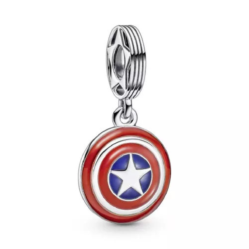 Charm Pandora plata Marvel Capitan America - 790780C01
