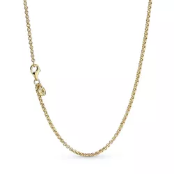 Cadena Pandora plata xapada tipo rolo - 369260C00