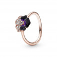 Anell Pandora plata rose flor esmalt zircon - 180764C01