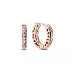 Arracades Pandora plata rose zircon - 286317C01