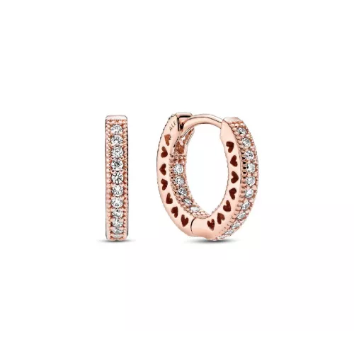 Arracades Pandora plata rose zircon - 286317C01