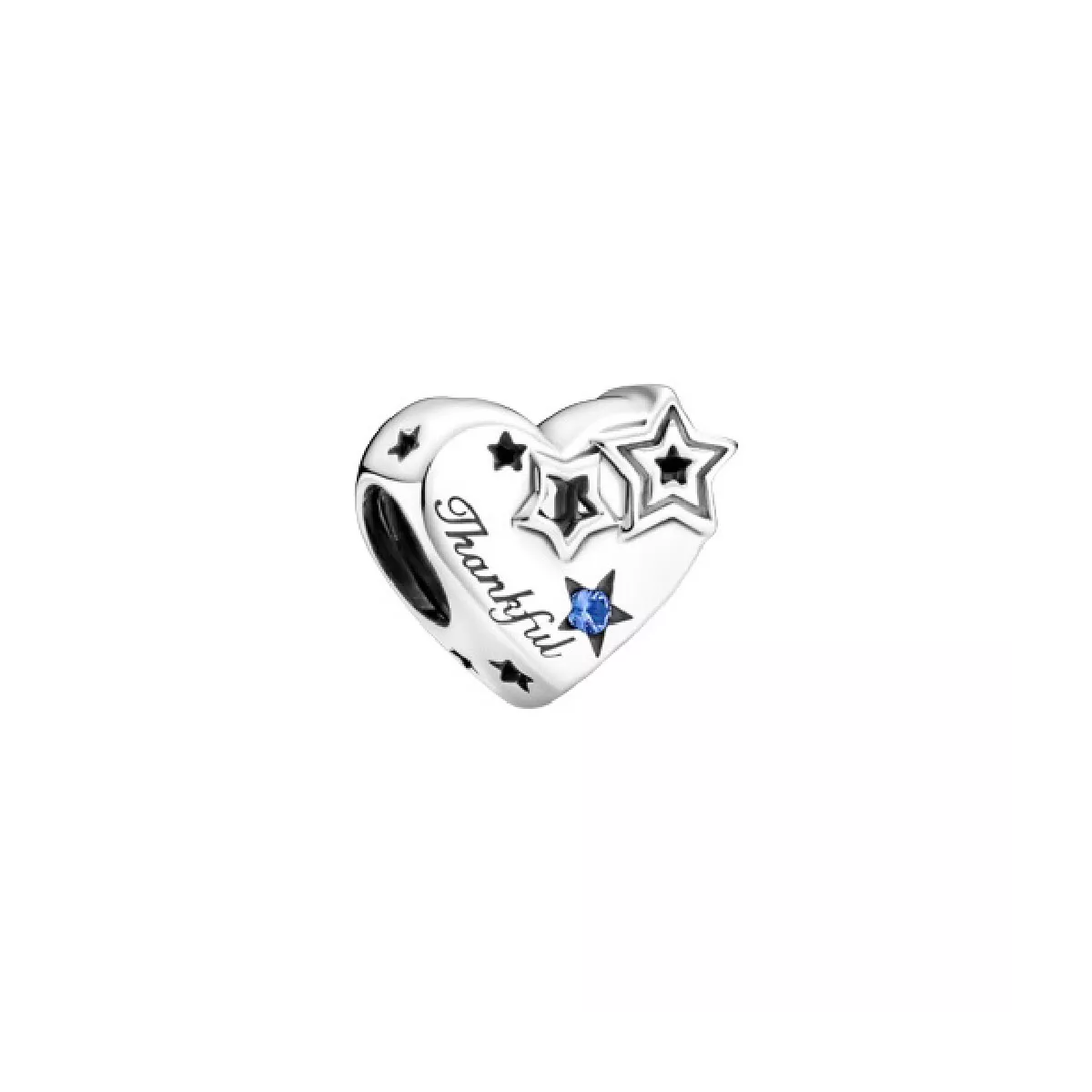 Charm Pandora plata zircon Thankful - 799527C01