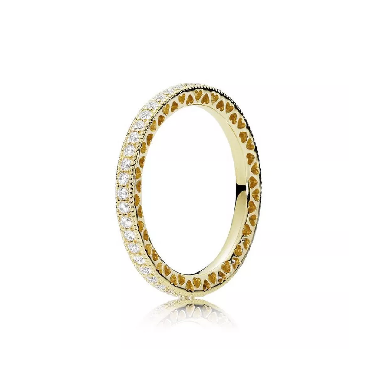 Anell Pandora plata 14k gold-plated - 168655C01-52