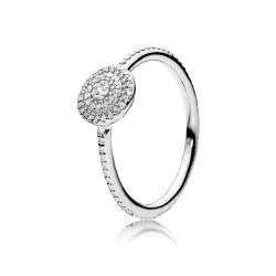 Anell plata zircon - 190986CZ