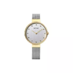 Reloj bering 34mm acero pvd chapado cristal zafiro - 12034-010