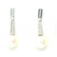 Arracades or blanc brill-0.08 perla tanca boto - BR1978P
