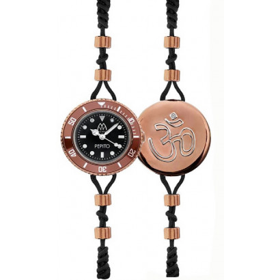Reloj-pulsera pepito acero marron 28mm nylon - PBHO01BRBR