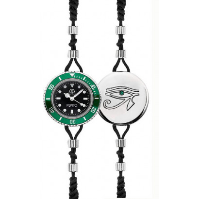 Reloj-pulsera  pepito acero 28mm nylon - PBRE01SLGR