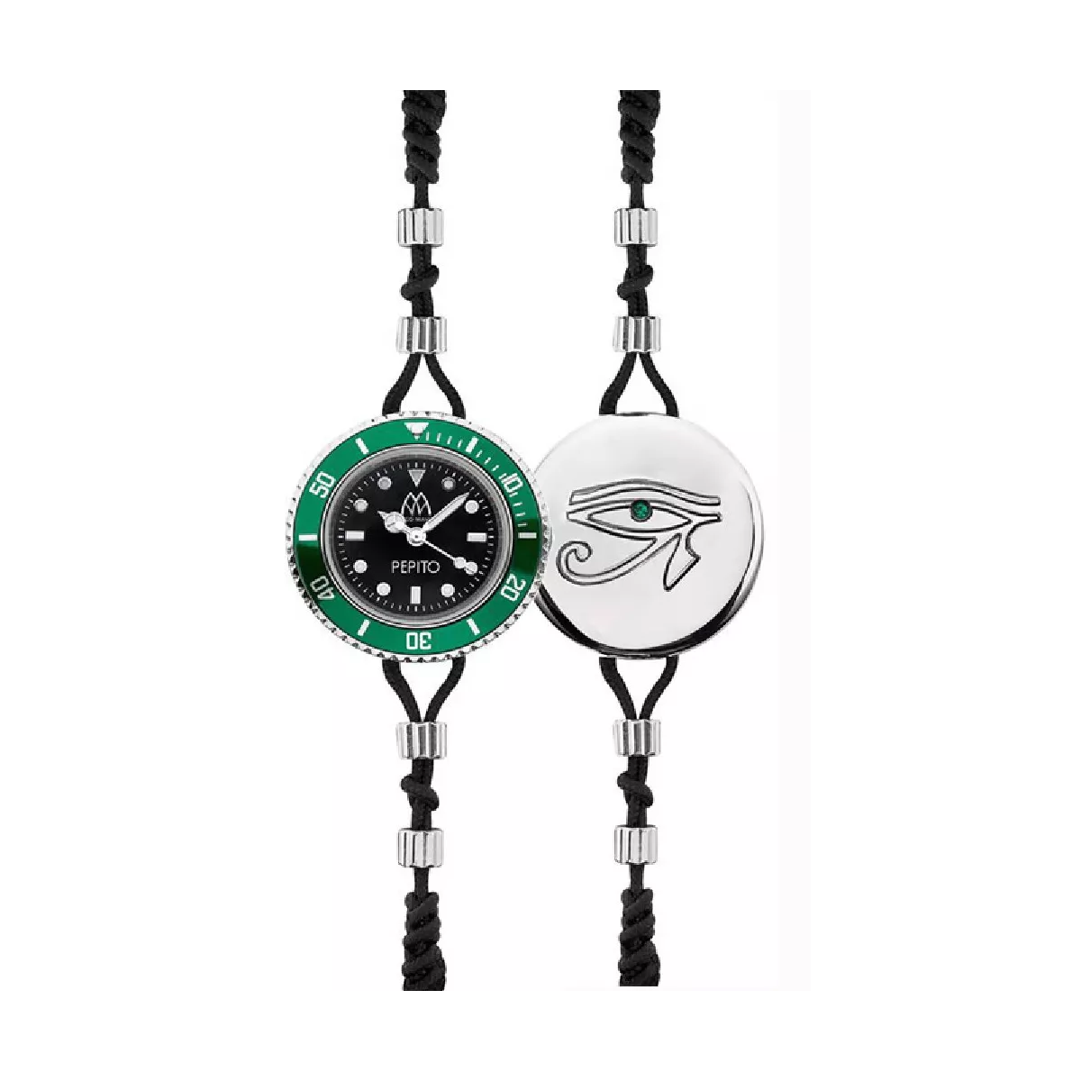 Reloj-pulsera  pepito acero 28mm nylon - PBRE01SLGR