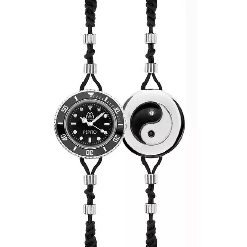 Reloj-polsera pepito acero 28mm nylon - PBYY01SLBK