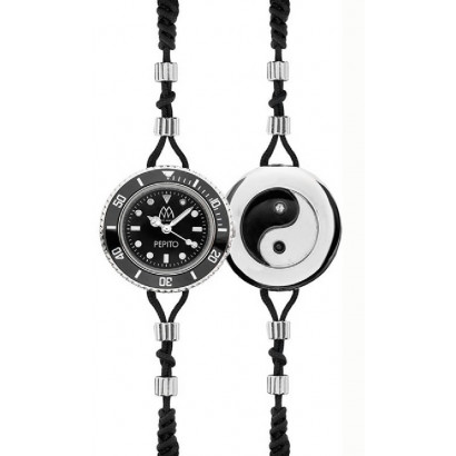 Reloj-polsera pepito acero 28mm nylon - PBYY01SLBK