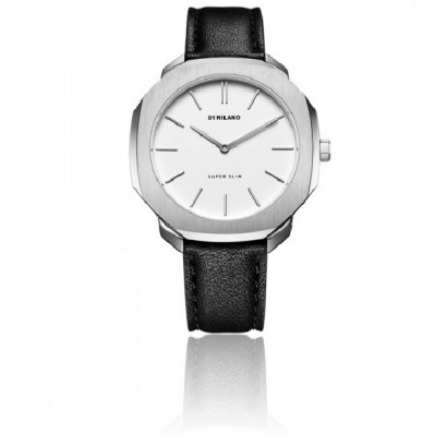 Reloj d1 milano super slim 36mm acero correa - SSLL03