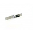 Aliança plati plana 2.8mm 1brill. mida 13 - APTP280B13 Aliança plati plana 2.8mm 1brill. mida 13 - APTP280B13