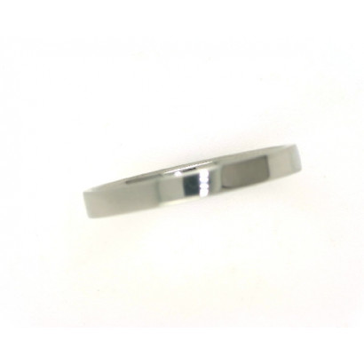 Aliança plati plana 2.8mm mida 22 - APTP280-22
