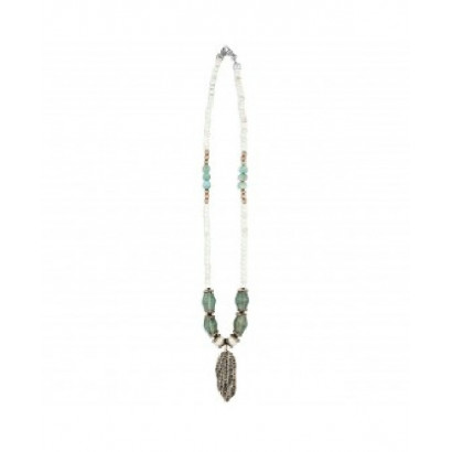 Collar Platadepalo plata bronze cristall - TN12