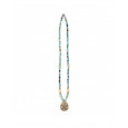 Collar Platadepalo plata bronze turquesa - TN14 Collar Platadepalo plata bronze turquesa - TN14