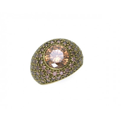 Anell pesavento xapat zircon marro mida 14-17 - W1BWLA195/M