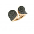 Anillo pesavento polvere di sogni plata rosamarron - WPLVA1239/M