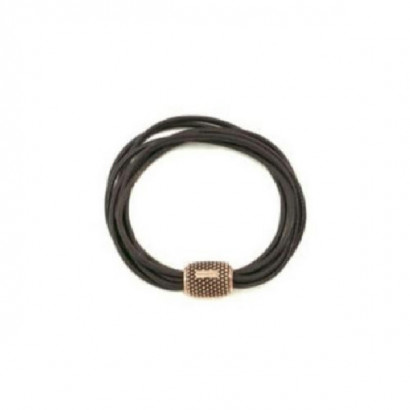 Polsera pesavento pixel plata cuir 19cm - WPXLB140