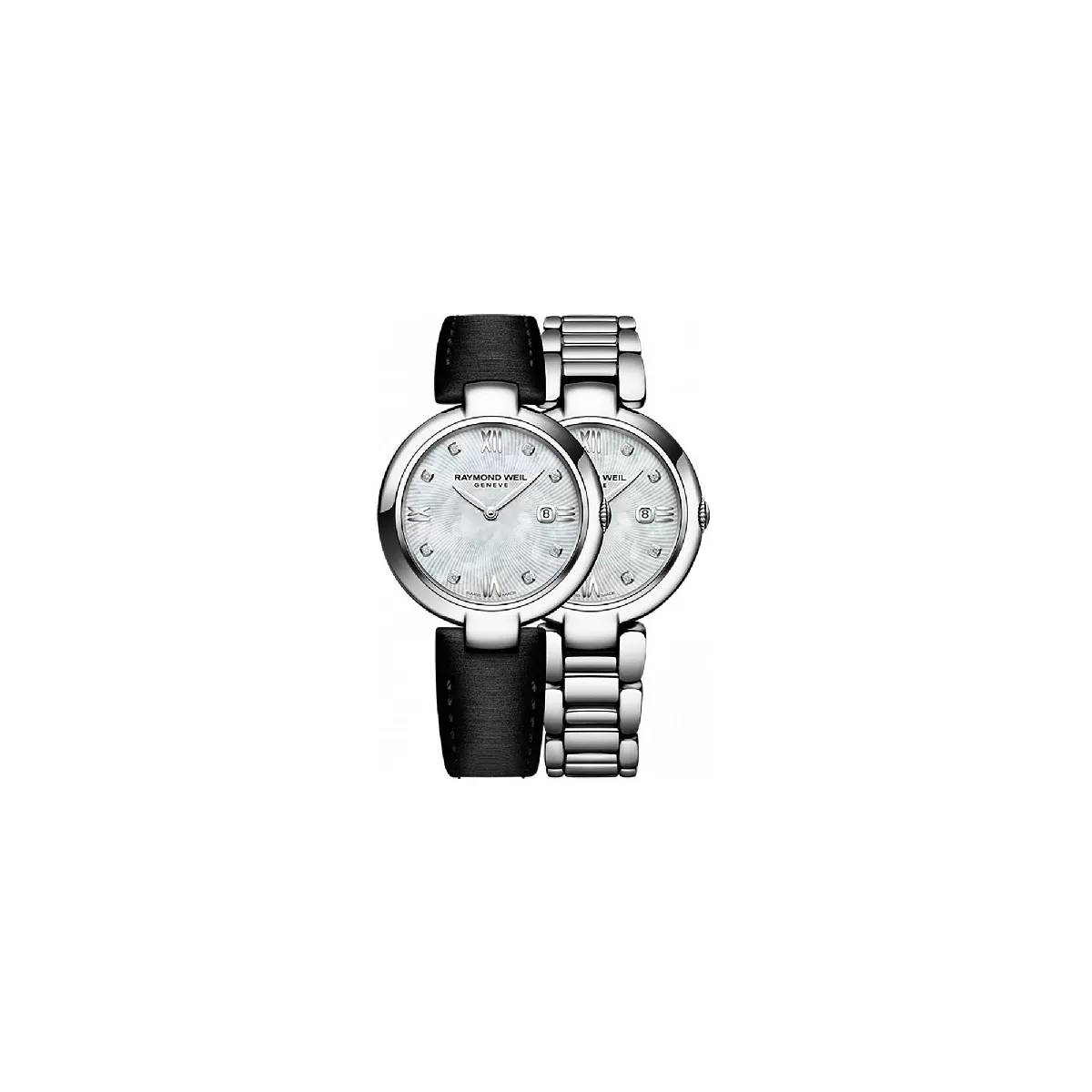Reloj raymond weil shine 32mm 8 bri. acero - 1600-ST-00995
