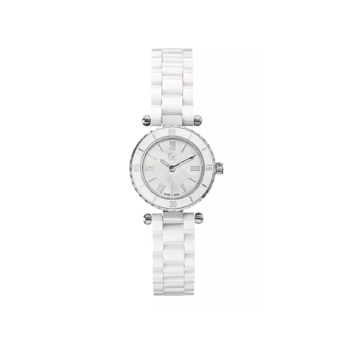 Reloj gc swiss señora ceramica blanca - X70007L1S