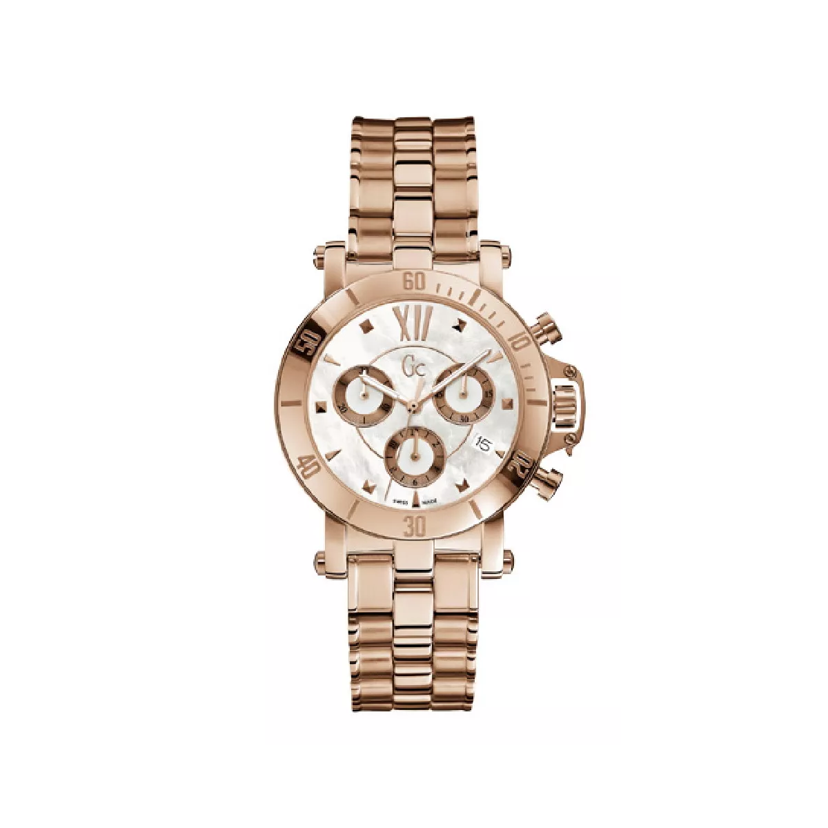 Rellotge gc swiss senyora chrono coure - X73008M1S