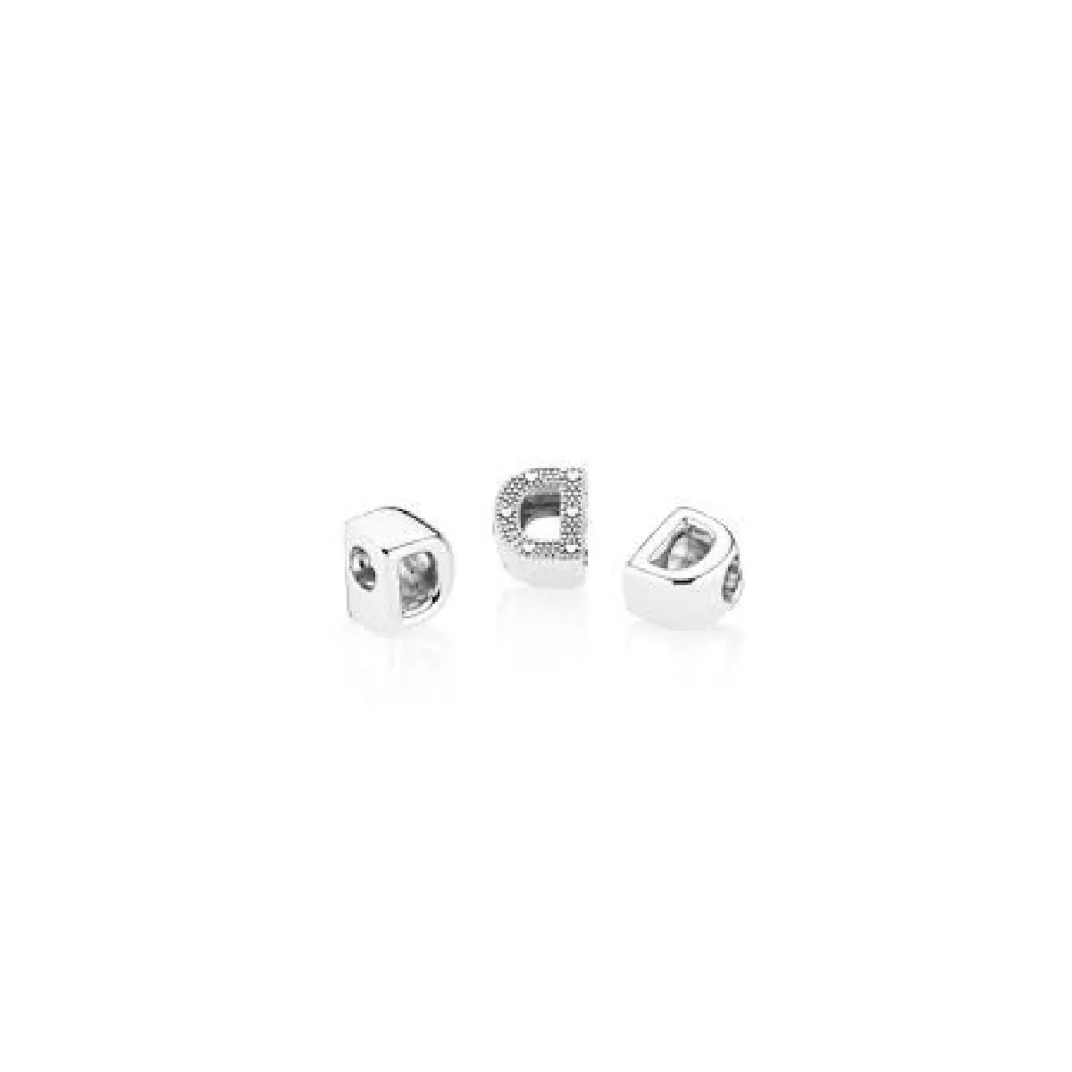Charm Pandora plata letra D - 797458