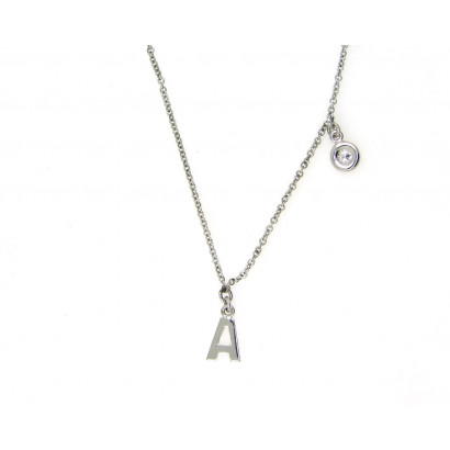 Penjoll or blanc 18klts i brillant - V-2969/BT