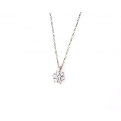 Penjoll or blanc 18klts i brillants - V-2925/CL