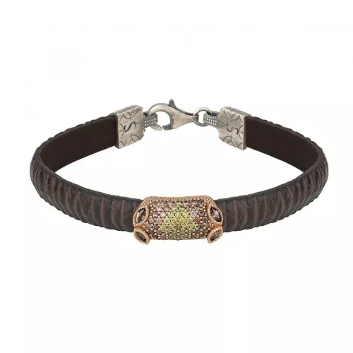 Polsera sunfield plata zircon pell - PU061653/2