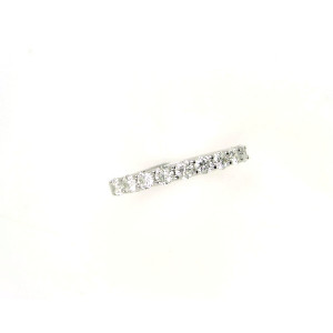 Anillo oro blanco 18kltes y brillantes - 545112