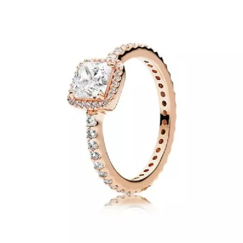 Anillo pandora rose circon medida 18 - 180947CZ