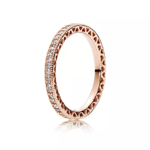 Anillo pandora rose circon medida 18 - 180963CZ