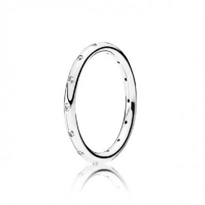 Anillo Pandora plata circon - 190945CZ