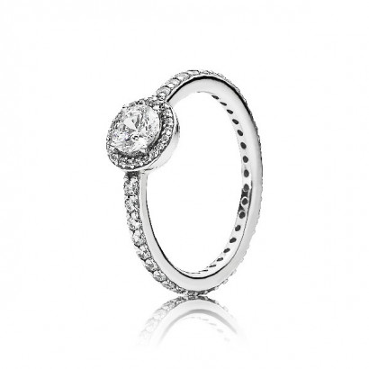 Anillo Pandora plata circon - 190946CZ