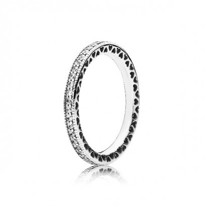 Anillo Pandora plata circon  - 190963CZ