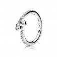 Anillo plata circon corazones medida 14 - 191023CZ Anillo plata circon corazones medida 14 - 191023CZ