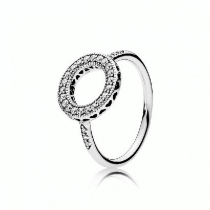 Anillo Pandora plata circon  - 191039CZ