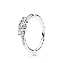 Anillo Pandora plata circon  - 196242CZ