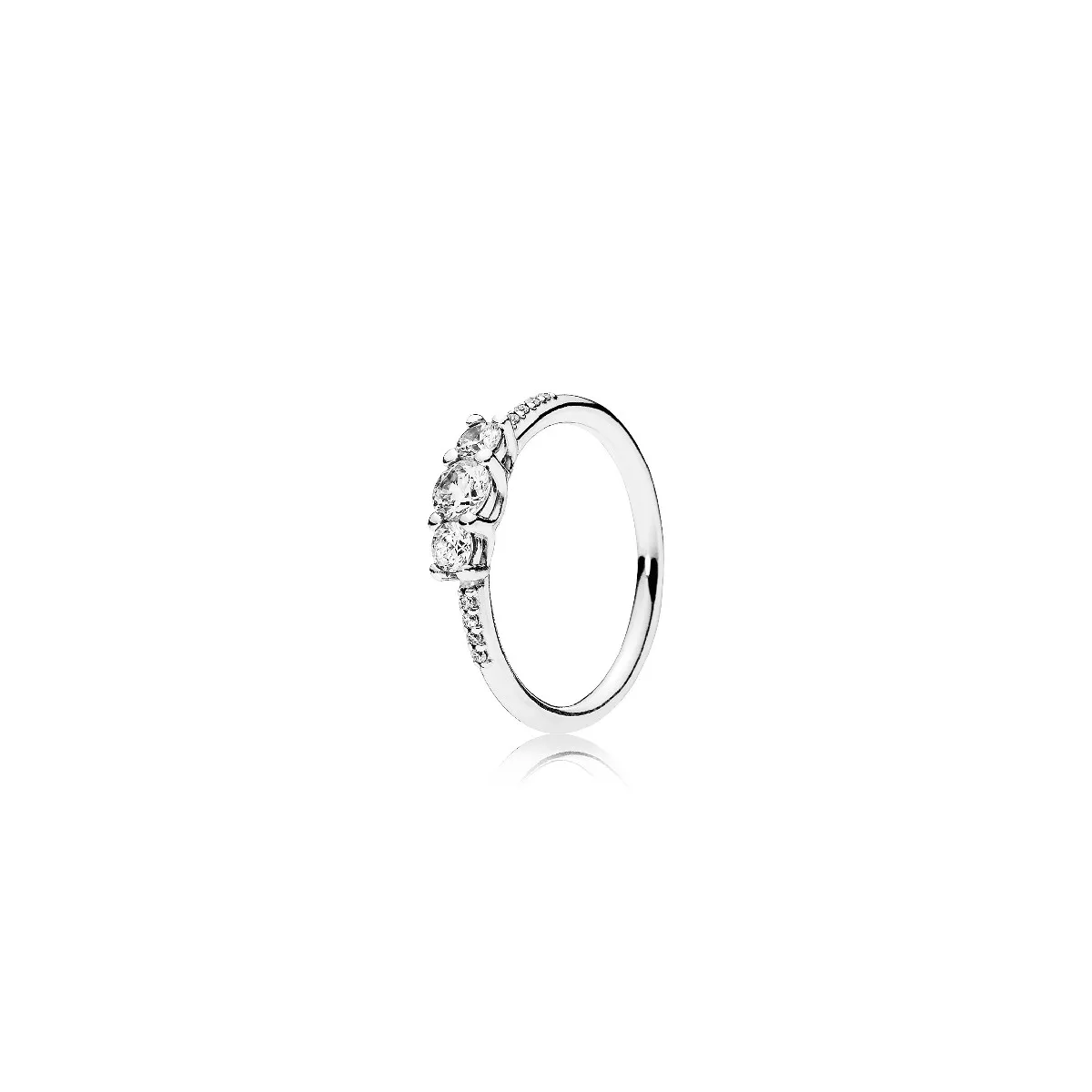 Anillo Pandora plata circon  - 196242CZ