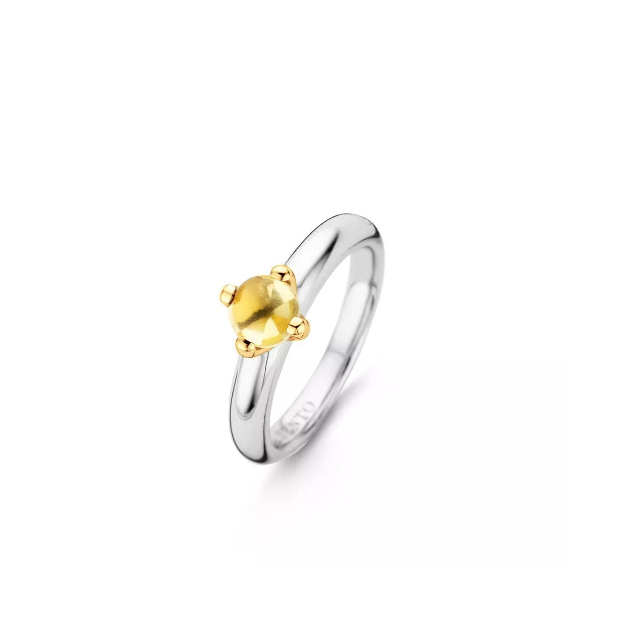 Anillo Ti Sento plata y circon - 12126TY