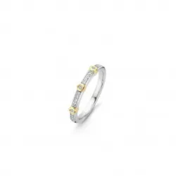 Anillo Ti sento plata y circon - 12149ZY