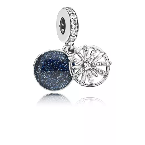 Charm Pandora plata y circon - 797531CZ