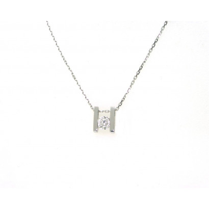 Penjoll or blanc 18klts brillant - BR2103-3CCAB