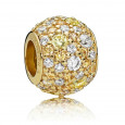 Charm Pandora shne plata chapada circon - 767052CSY Charm Pandora shne plata chapada circon - 767052CSY