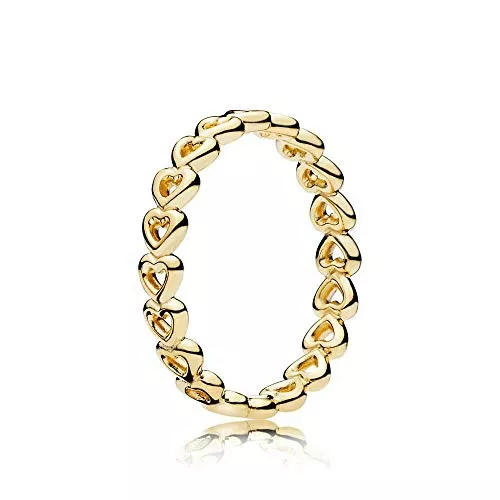 Anillo Pandora shine plata chapado corazon - 167105