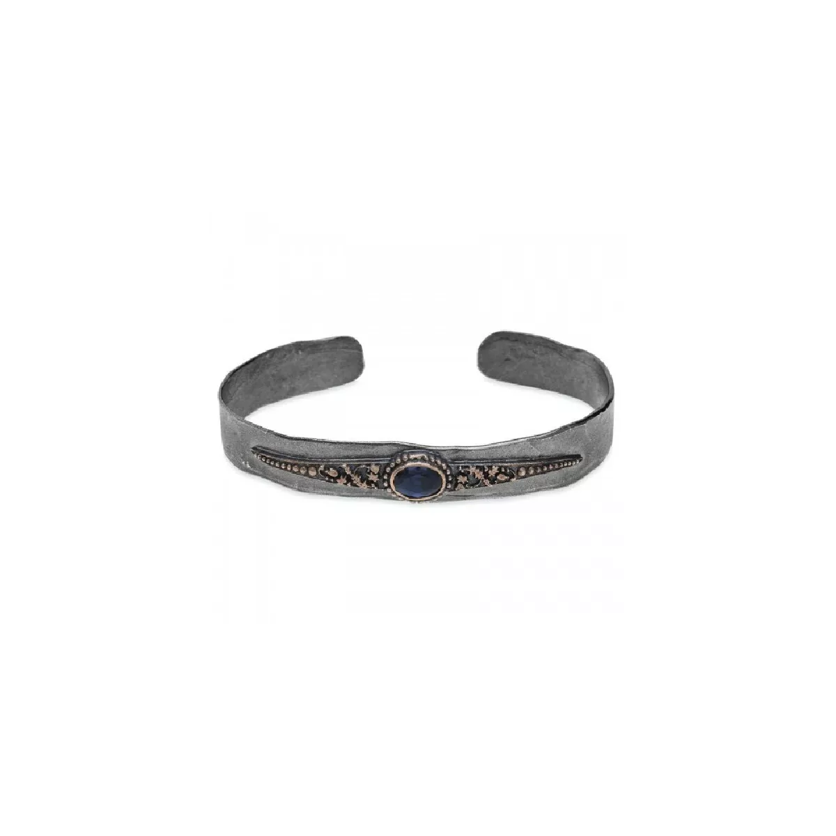 Polsera Platadepalo plata bronze zircon - CB115A